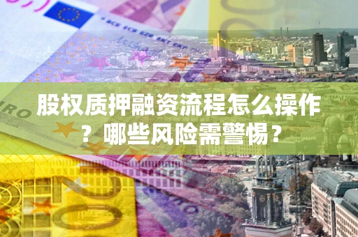 武汉股权质押融资流程怎么操作？哪些风险需警惕？