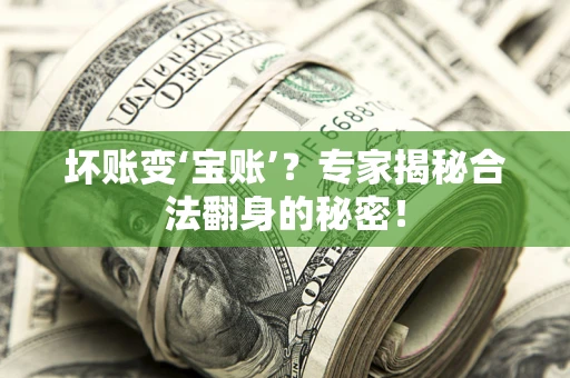 武汉坏账变‘宝账’？专家揭秘合法翻身的秘密！