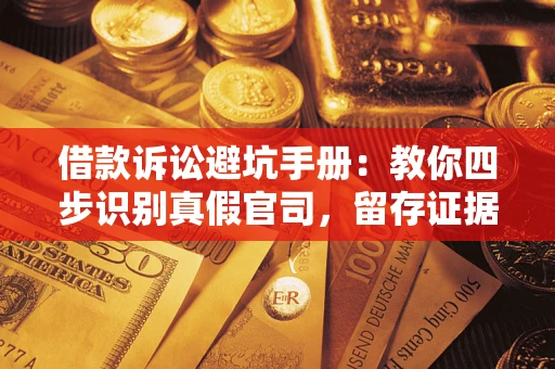 武汉借款诉讼避坑手册：教你四步识别真假官司，留存证据不踩雷