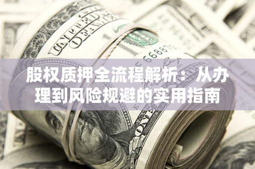 武汉股权质押全流程解析：从办理到风险规避的实用指南