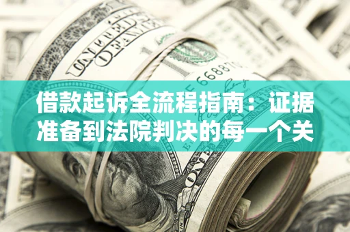 武汉借款起诉全流程指南：证据准备到法院判决的每一个关键步骤