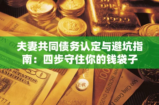 武汉夫妻共同债务认定与避坑指南：四步守住你的钱袋子