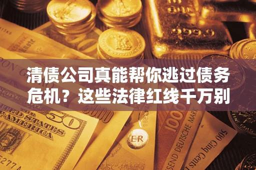 武汉清债公司真能帮你逃过债务危机？这些法律红线千万别踩